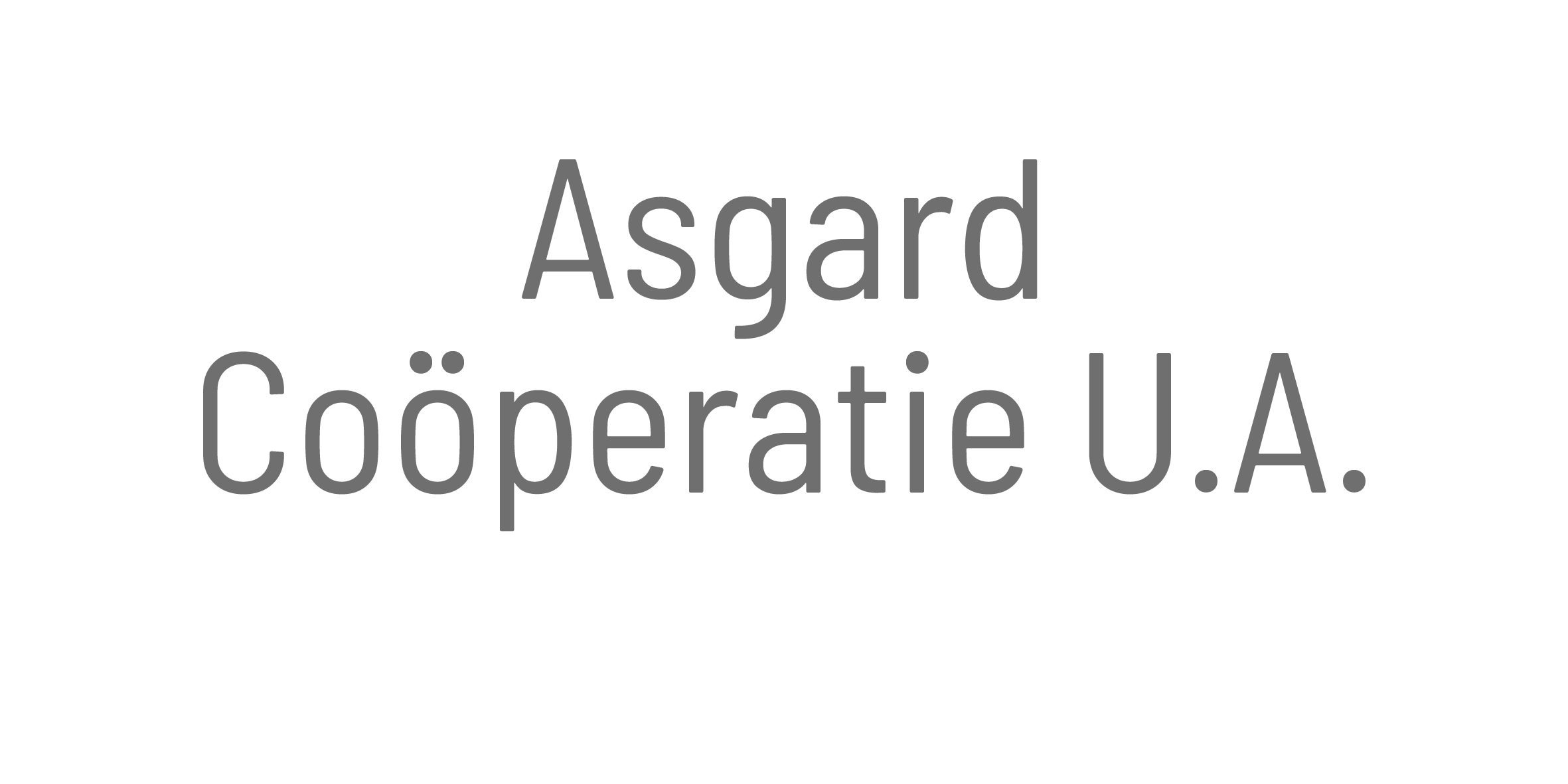 Asgard Coöperatie U.A.